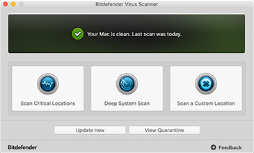 Run virus scan on mac